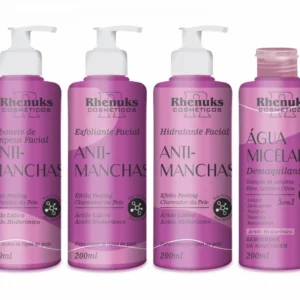 Kit de Skincare Facial para Limpeza e Cuidados com a Pele Rhenuks