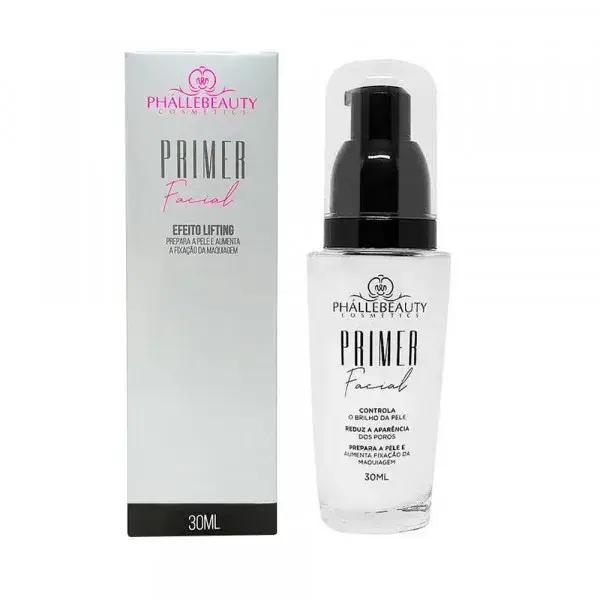 Primer Facial PhálleBeauty para Efeito Lifting e Fixação de Maquiagem