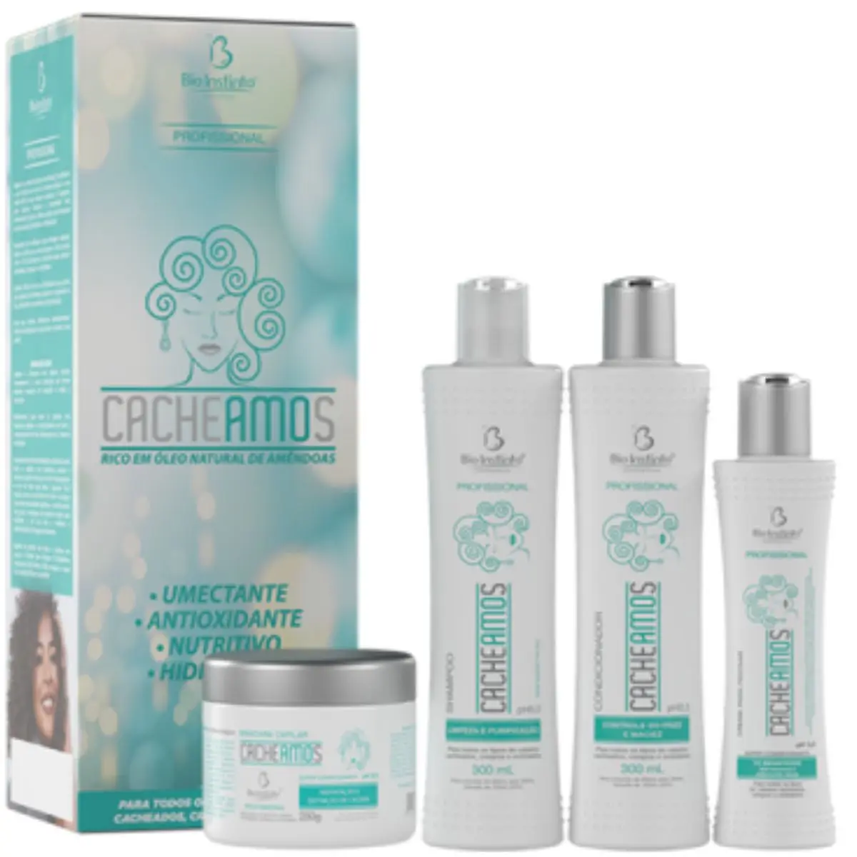 Kit de Tratamento Capilar Bio Instinto Cacheamos para Cachos - Imagem 2