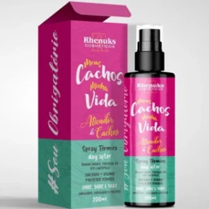 Spray Capilar Meus Cachos Minha Vida Rhenuks para Cachos e Ondas