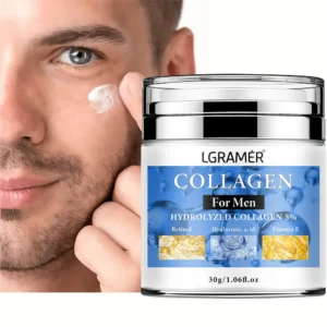 Creme Antirrugas Masculino para Hidratação e Firmeza do Rosto