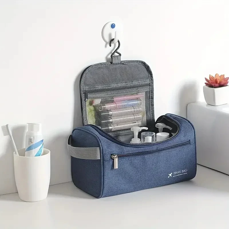 Bolsa de Higiene Pessoal para Viagem com Compartimentos Organizados - Imagem 26
