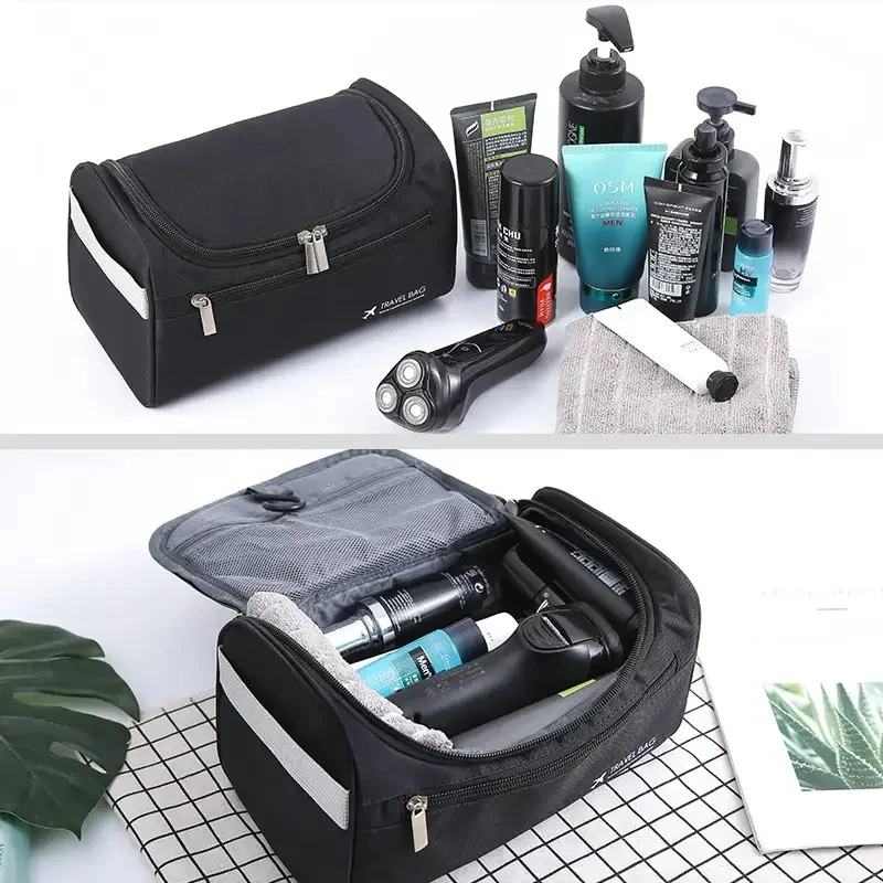 Bolsa de Higiene Pessoal para Viagem com Compartimentos Organizados - Imagem 23
