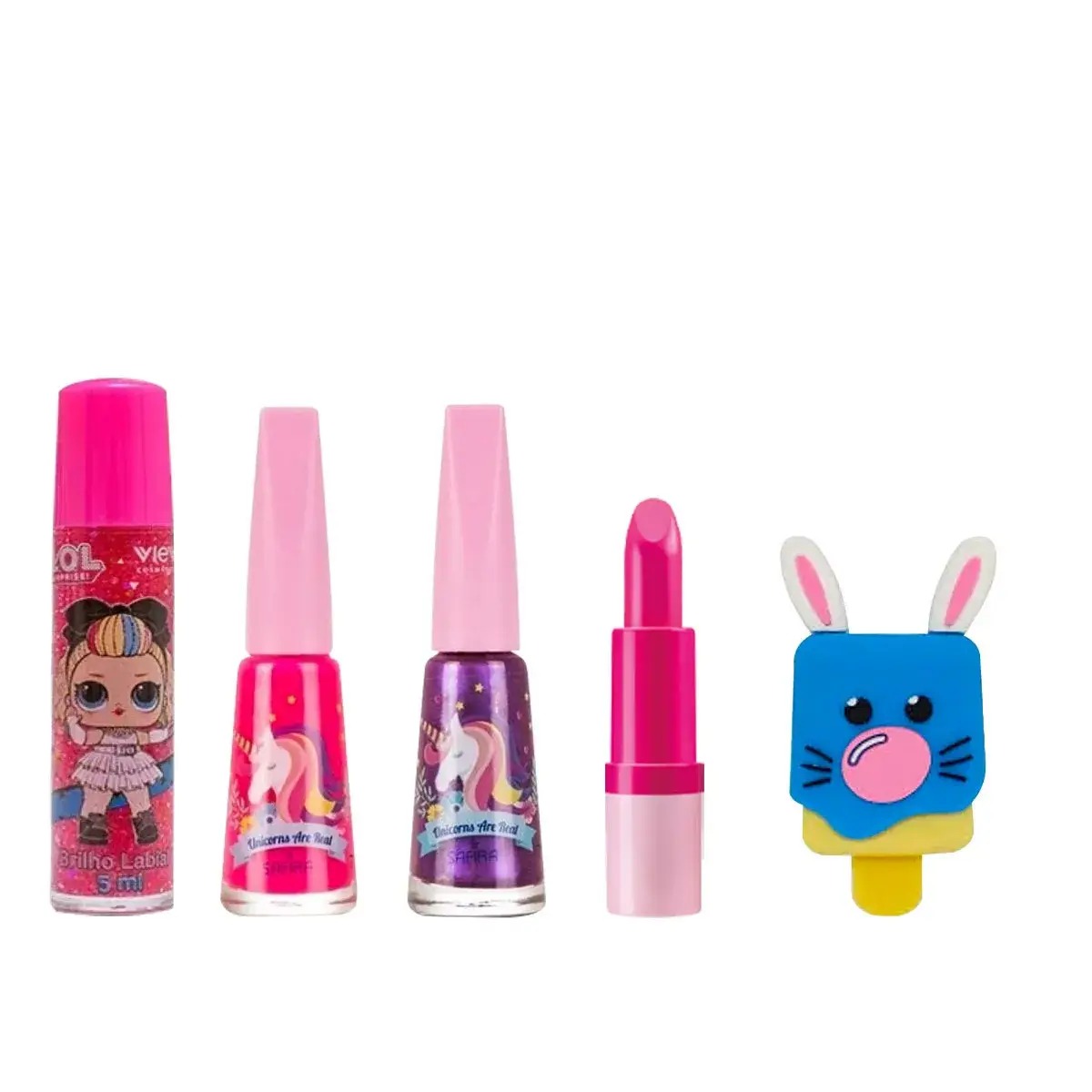 Conjunto de Maquiagem Infantil com Mochila e Acessórios - Imagem 3