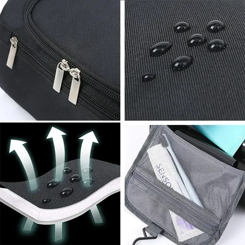 Bolsa de Higiene Pessoal para Viagem com Compartimentos Organizados - Imagem 18