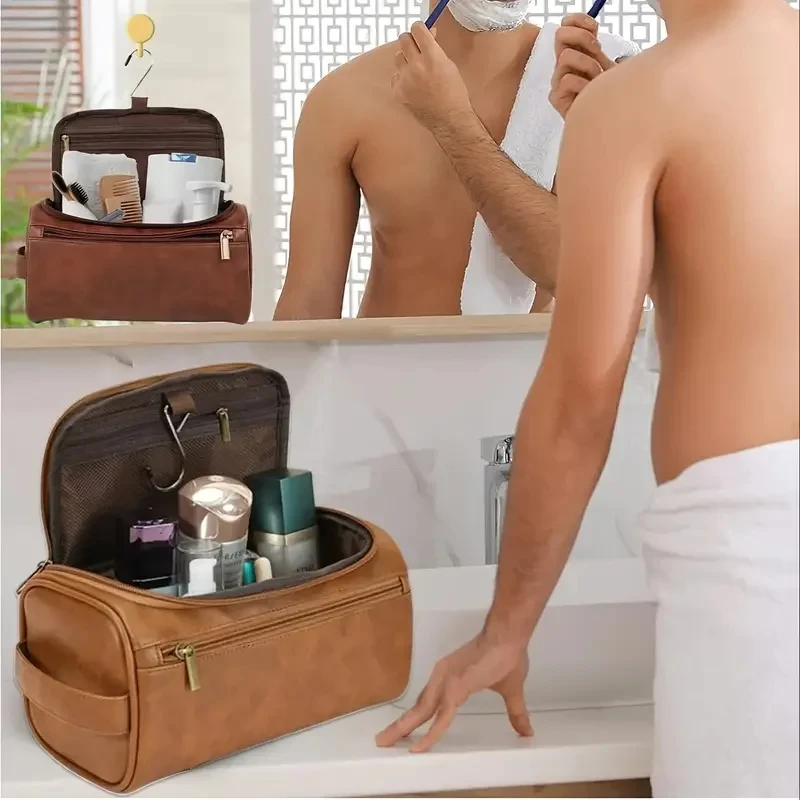 Bolsa de Higiene Pessoal para Viagem com Compartimentos Organizados - Imagem 17