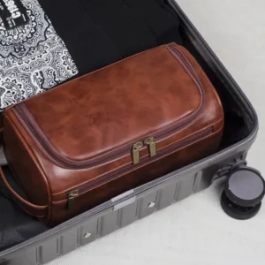 Bolsa de Higiene Pessoal para Viagem com Compartimentos Organizados