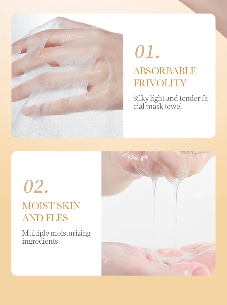 Kit com 10 Máscaras Faciais de Colágeno para Hidratação da Pele - Imagem 8