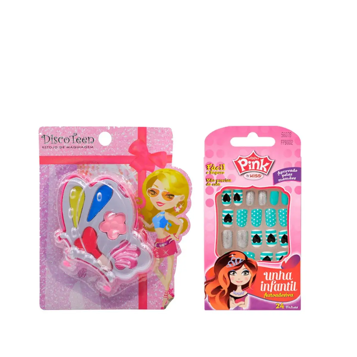 Kit de Maquiagem Infantil com Mochila e Acessórios para Brincar - Imagem 6