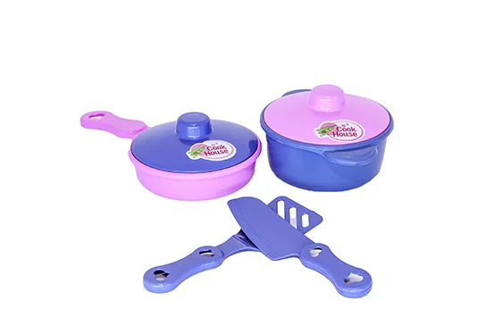 Cozinha Infantil de Brinquedo com Fogão, Panelinhas e Acessórios - Imagem 6