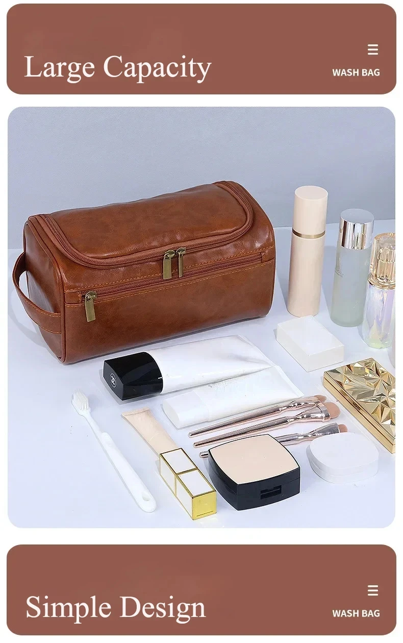 Bolsa de Higiene Pessoal para Viagem com Compartimentos Organizados - Imagem 8