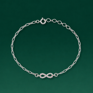 Pulseira Infinito em Prata 925