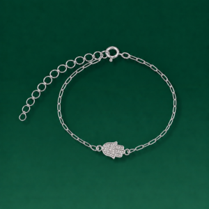 Pulseira Mão de Fátima em Prata 925